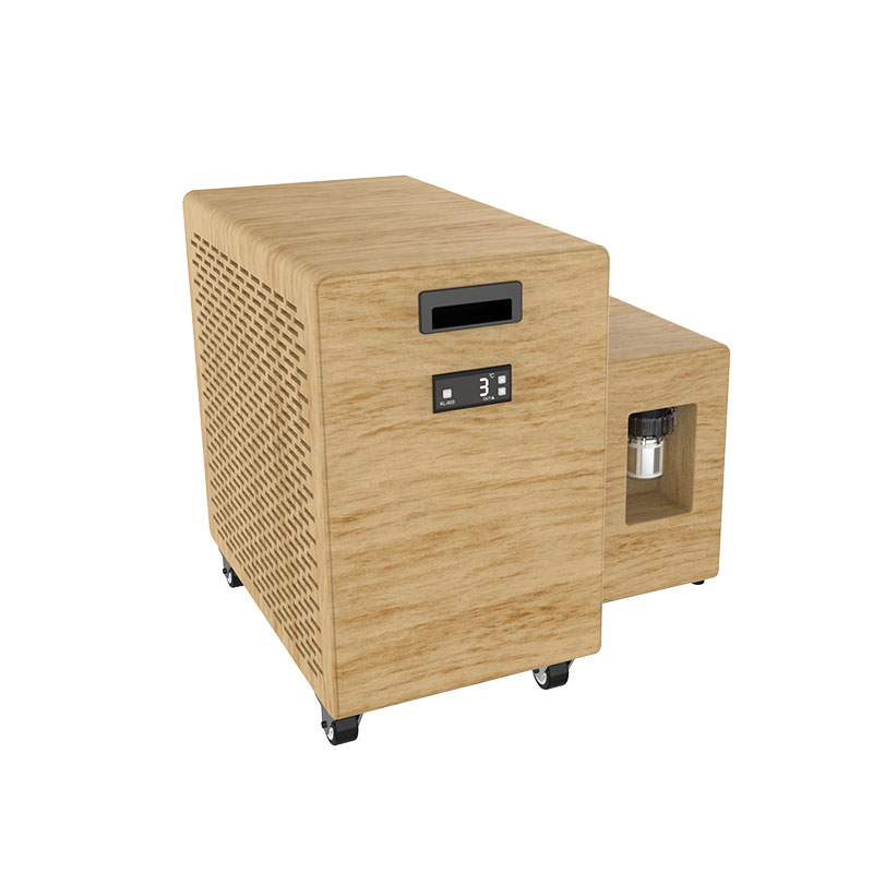 Seperae glacies balneum aqua filter aqua sentinam sterilizer